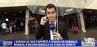 Les parapluies de Covico pour BFMTV